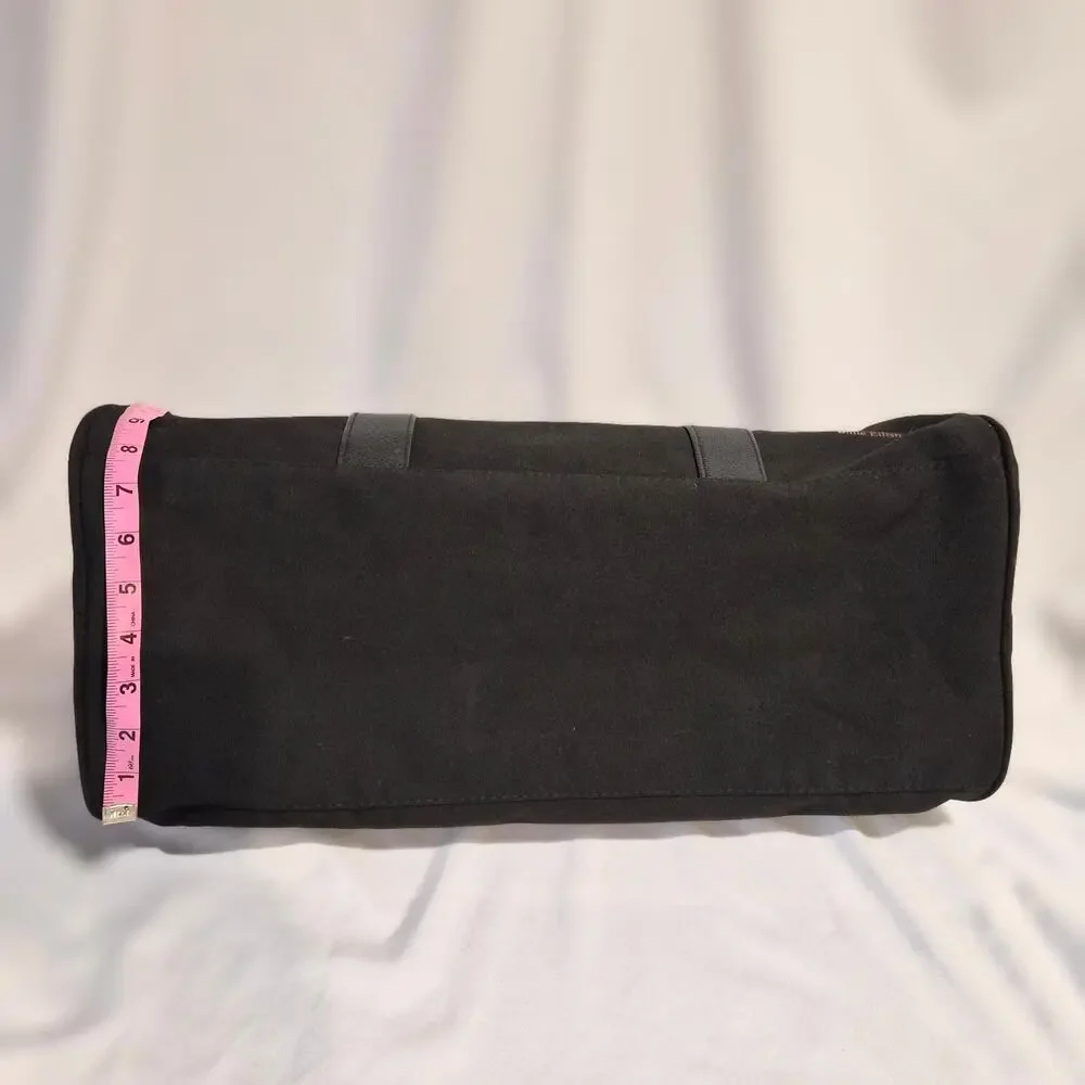Billie Eilish Merch Black Duffle Weekender Gym Bag Pink Signature Logo Red Zip - Picture 7 of 7